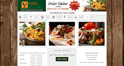 Desktop Screenshot of orderindiakitchen.com